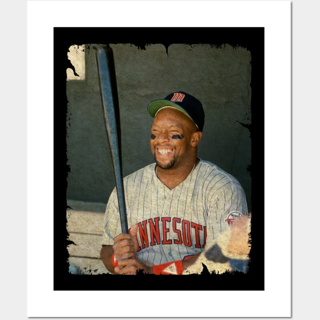 Kirby Puckett - Game 6 of The 1991 World Series Wall Art by PESTA PORA